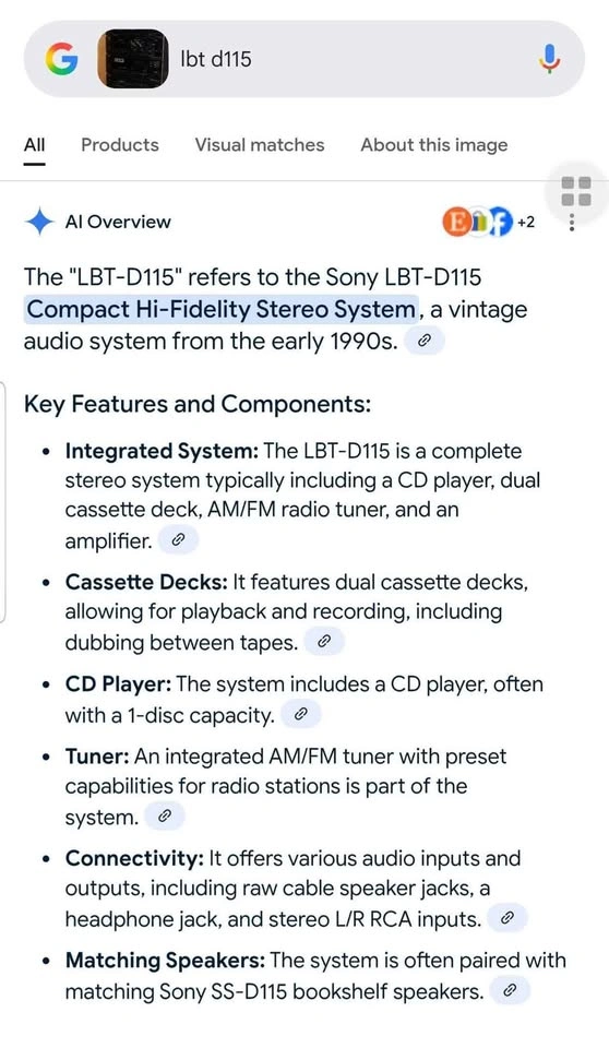 Sony LBT-D115 Compact Hi-Fi Stereo System - photo 3