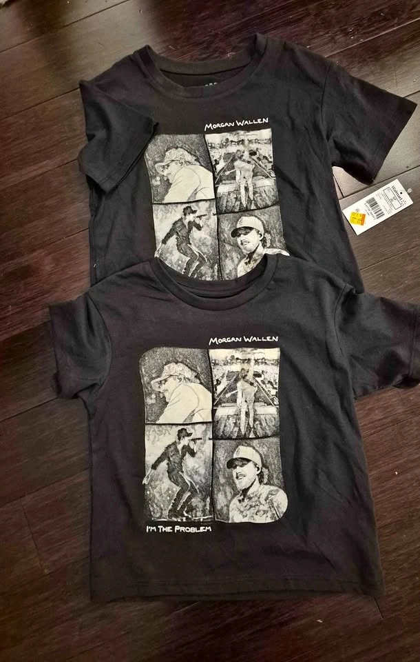 Brand New Morgan Wallen Tshirts Size 6