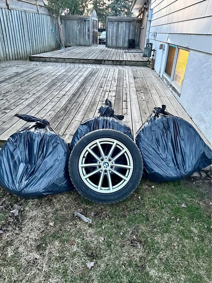 17 inch 5x112 BMW OEM Rims and Tires