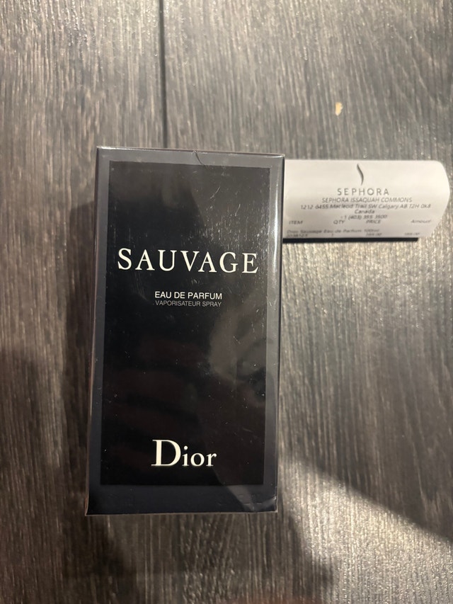 Dior Sauvage EDP 100ml (brand new w/ receipt)