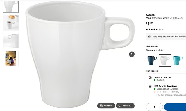 White Mug