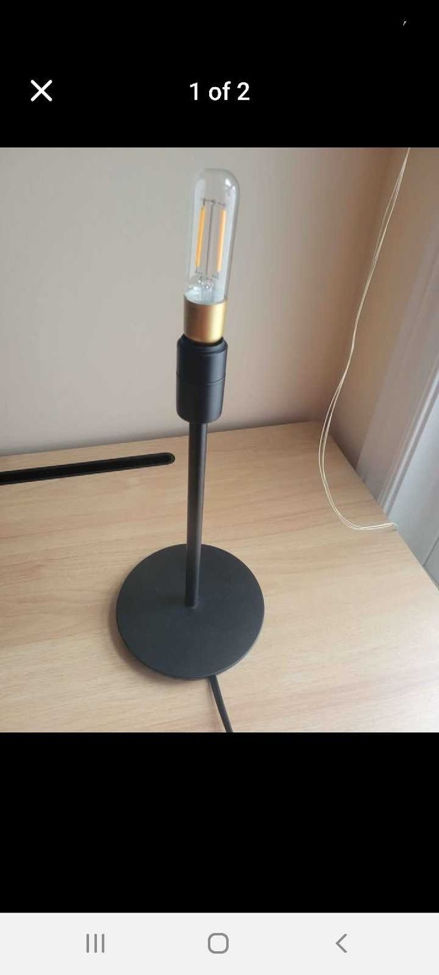 Modern Black Desk Lamp