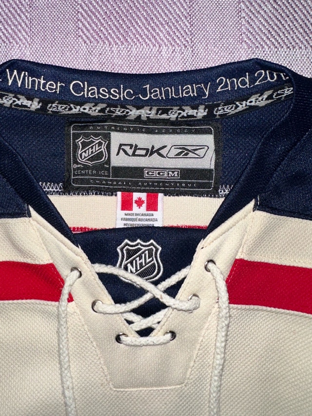 Wayne Gretzky NY Rangers Reebok #99 2012 Winter Classic Jersey - photo 5