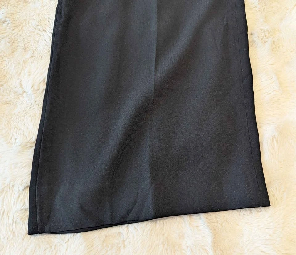 Babaton Black Wide Leg Dress Pants Size 2 - photo 5