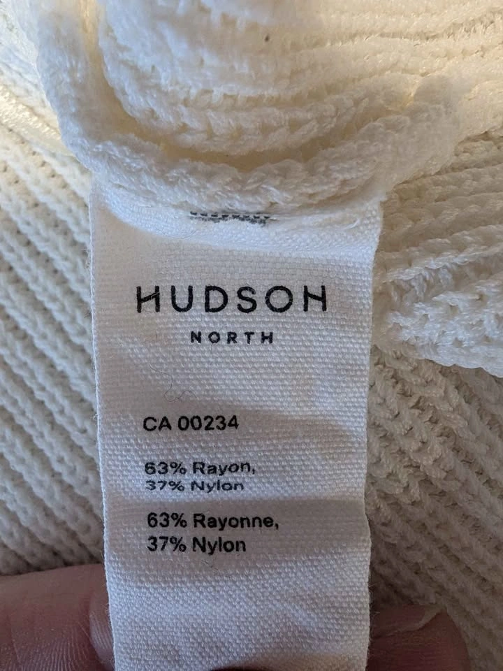Hudson Off-White Knit Halter Top - photo 4