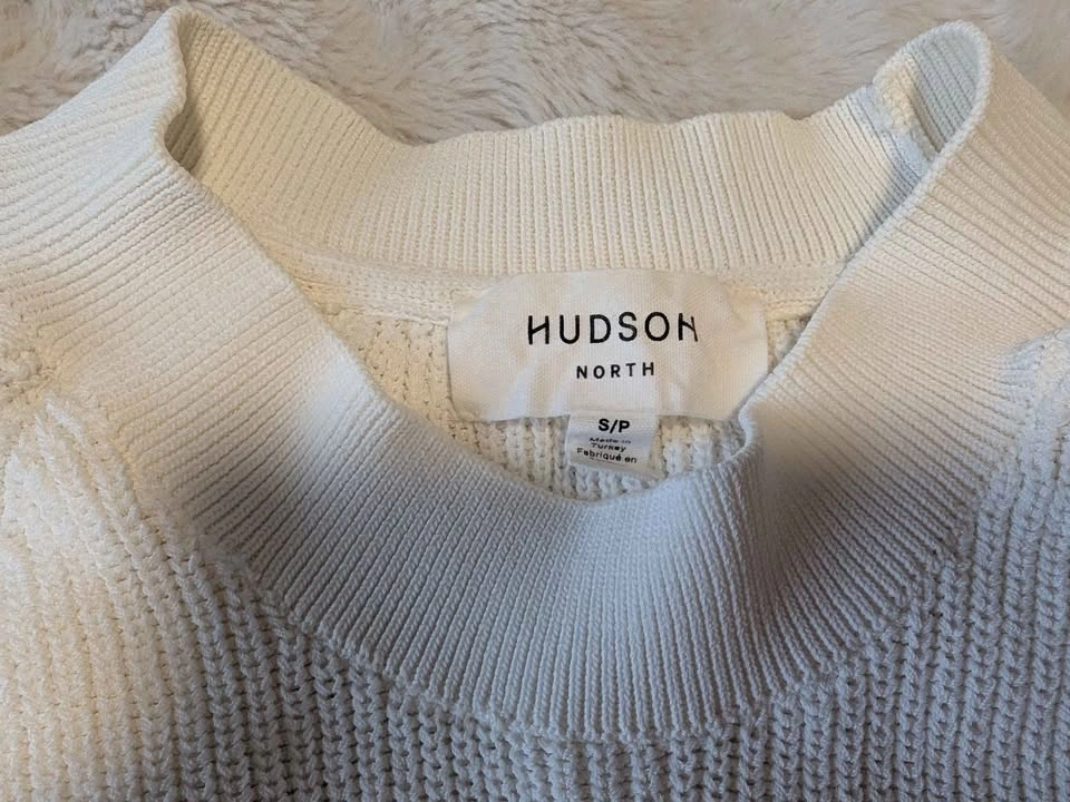 Hudson Off-White Knit Halter Top - photo 5