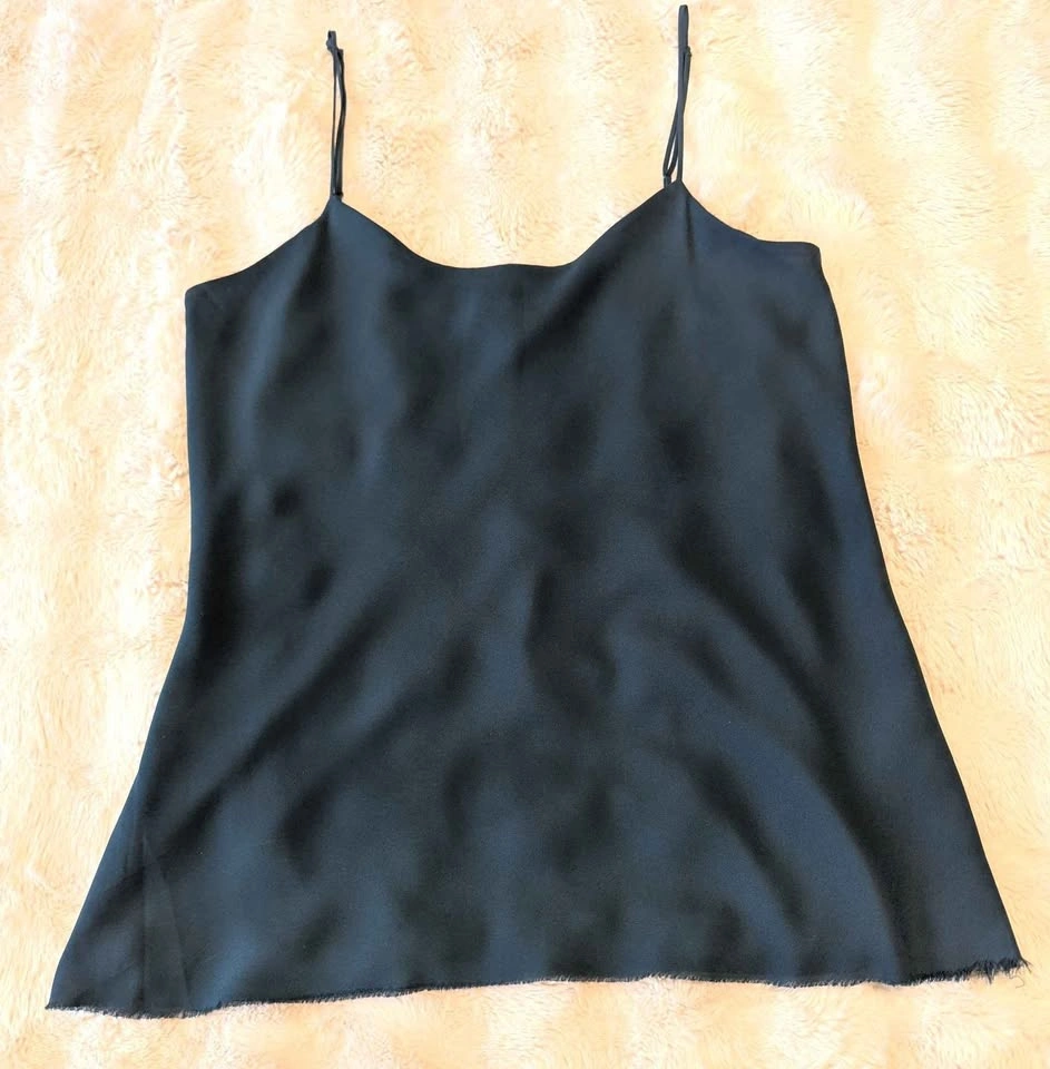 Babaton Dark Teal Satin Camisole Tank - photo 2