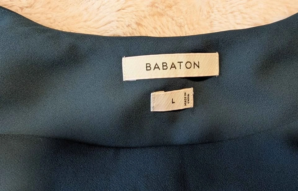 Babaton Dark Teal Satin Camisole Tank - photo 5