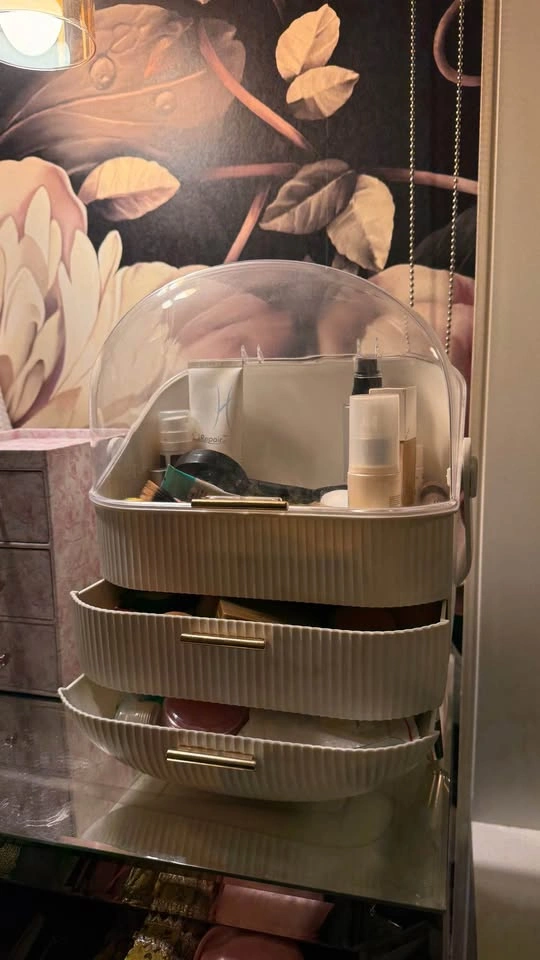 Makeup Organizer with Drawers & Dome Lid - photo 2