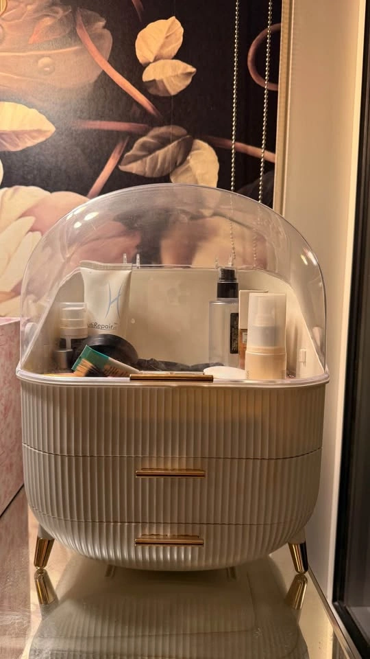 Makeup Organizer with Drawers & Dome Lid - photo 3