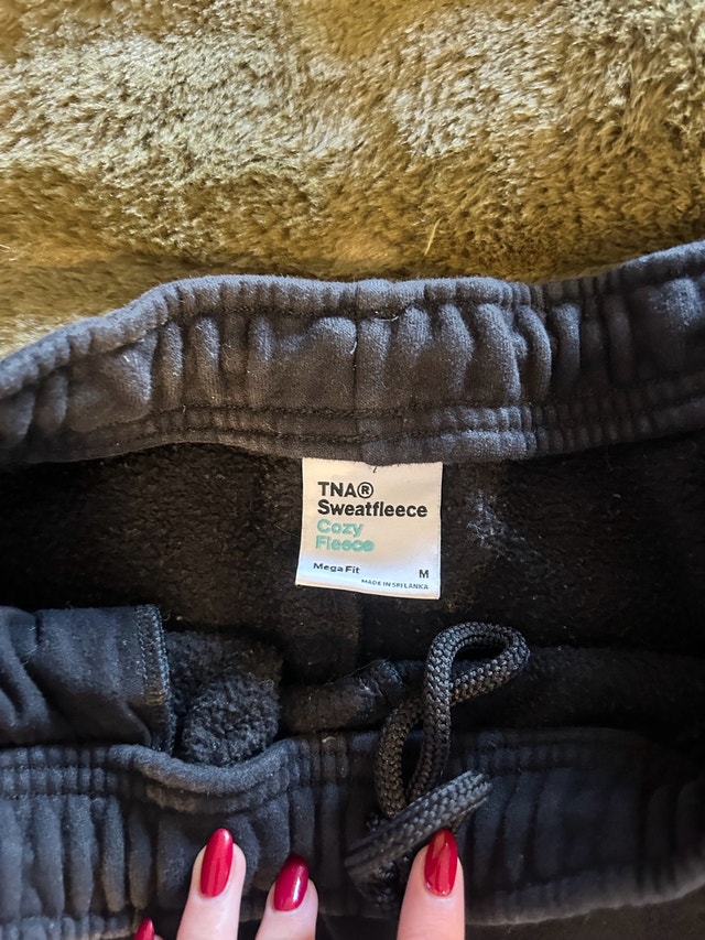 Aritzia TNA Cozy Fleece Sweatpants (Medium) - photo 3