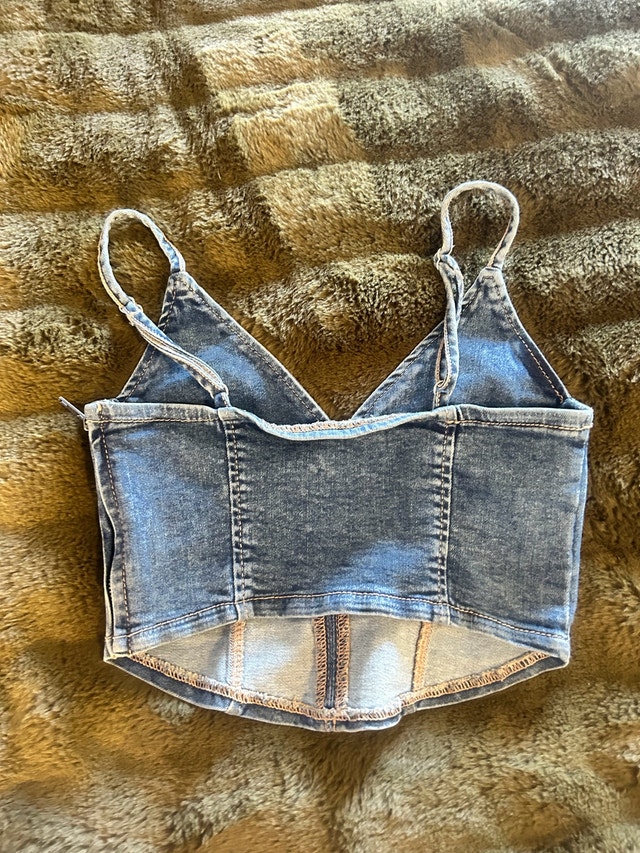Garage Jean Skirt and Top Set - photo 3