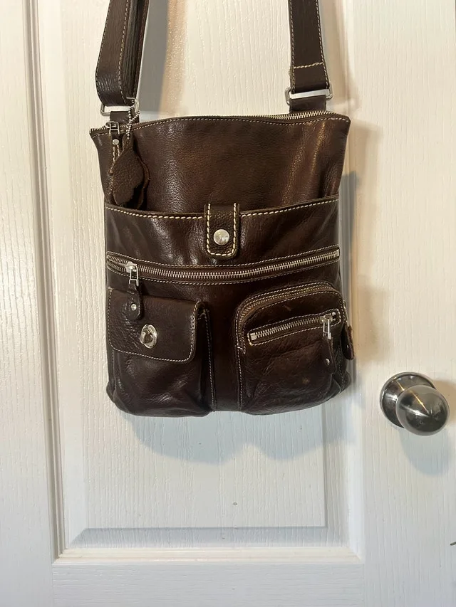 Vintage Roots Brown Leather Purse - photo 4