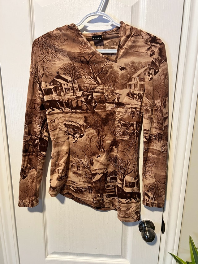 Vintage Horse Longsleeve (Fits S/M) - photo 2