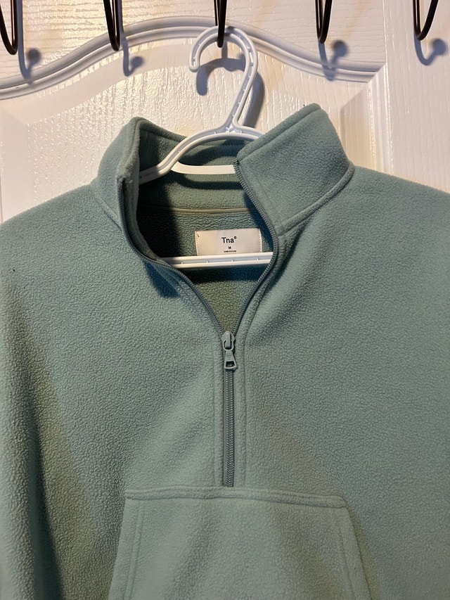 Aritzia TNA Quarter Zip Sweater - Medium - photo 2