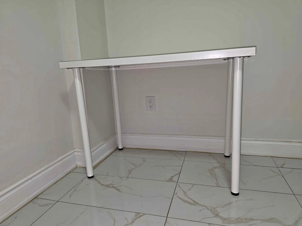 IKEA LINNMON White Desk (100x60 cm) – Easy Transport