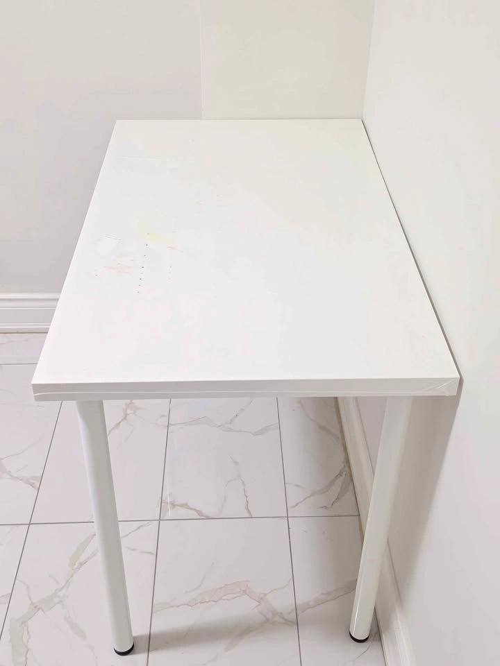 IKEA LINNMON White Desk (100x60 cm) – Easy Transport - photo 4