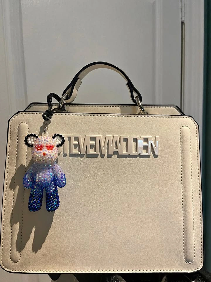 NEW crystal teddy bear 🧸 keychain