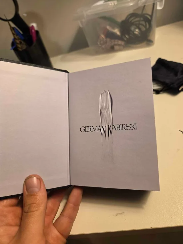 German Kabirski Jewelry Box w/ felt bag and ring - photo 2