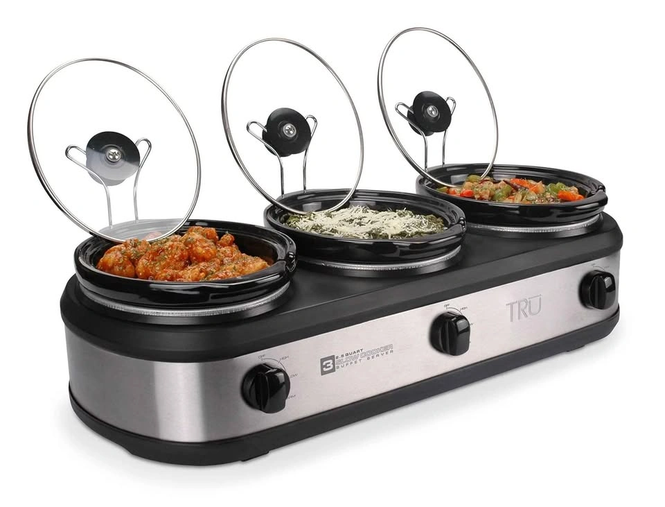 TRU Triple Slow Cooker - photo 2