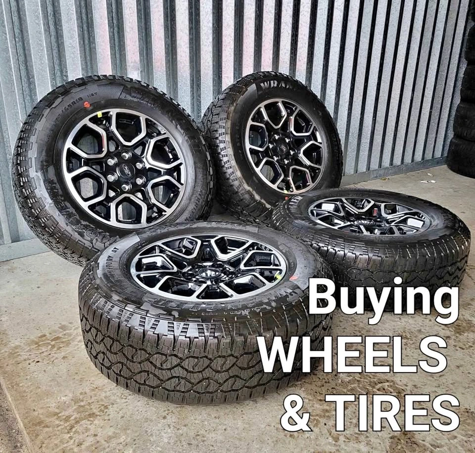 BUYING USED TIRES AND RIMS ALL SEASON ALL TERRAIN ETC