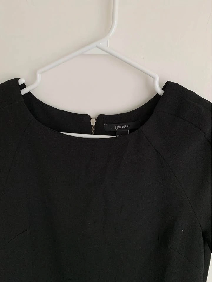 Black mini dress - photo 4