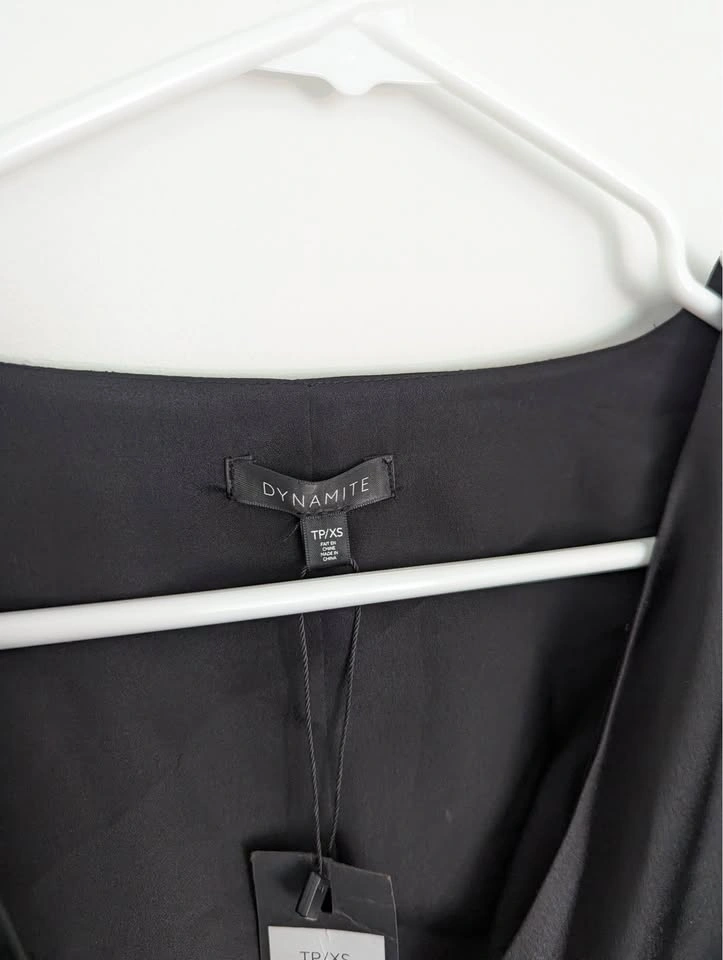 Satin crop top - photo 3