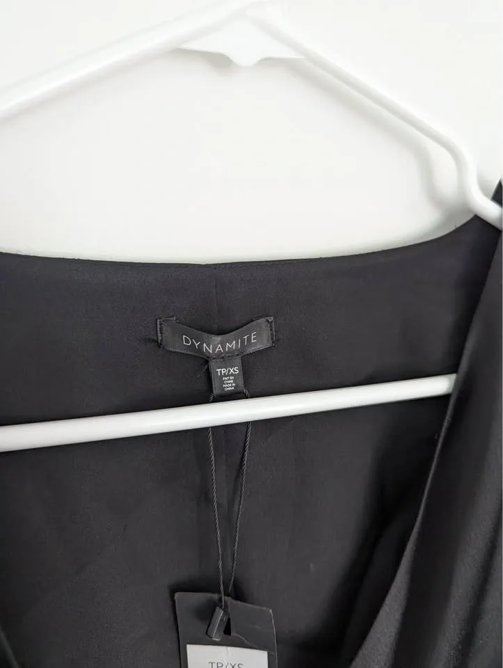 Satin crop top - photo 3
