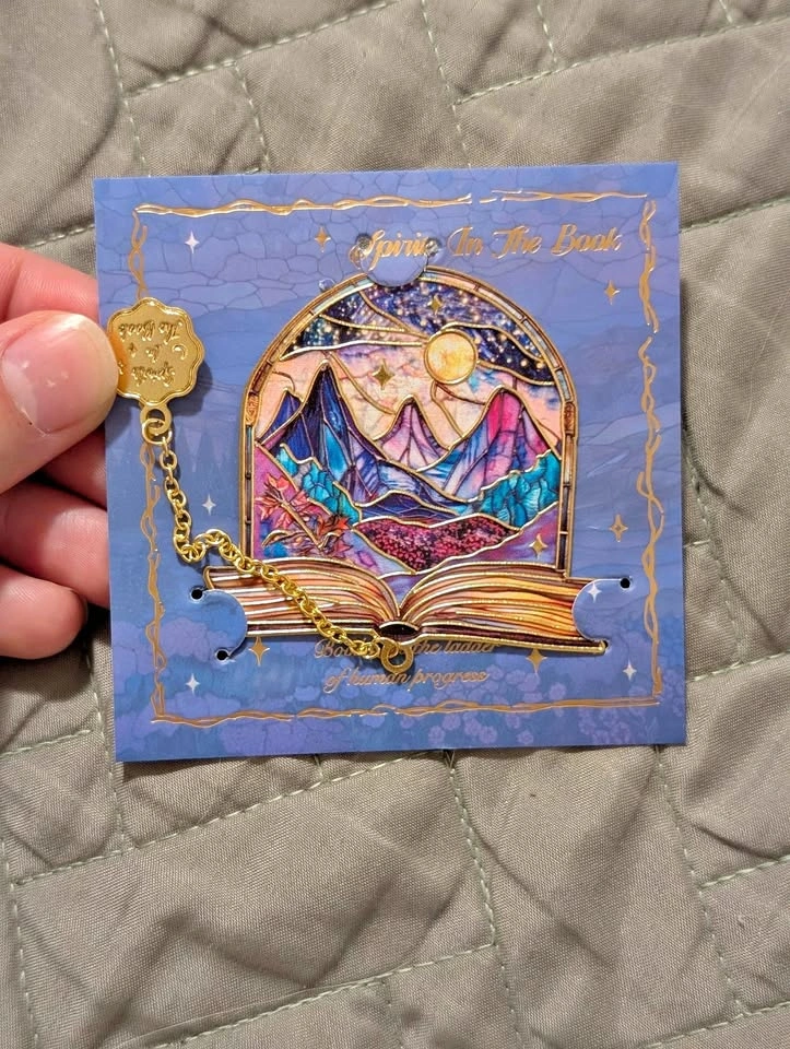 Beautiful metal bookmark for books for gift📚✨
