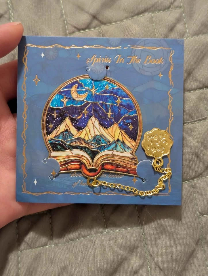 Beautiful metal bookmark for books for gift📚✨ - photo 2