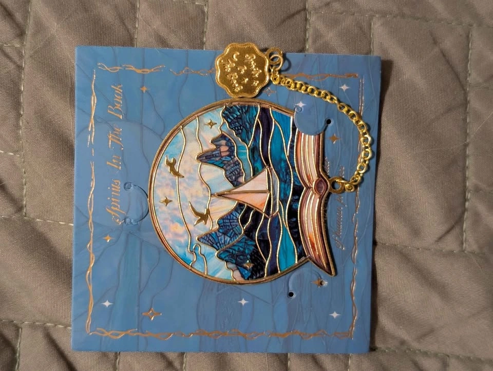 Beautiful metal bookmark for books for gift📚✨ - photo 3