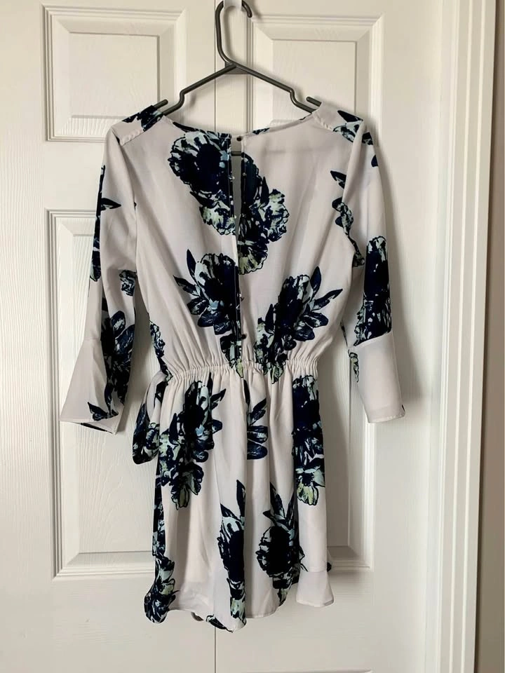 Floral romper dress - photo 3