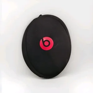 Original Black Beats Headphone Case Zip Around Soft Carrying Cas