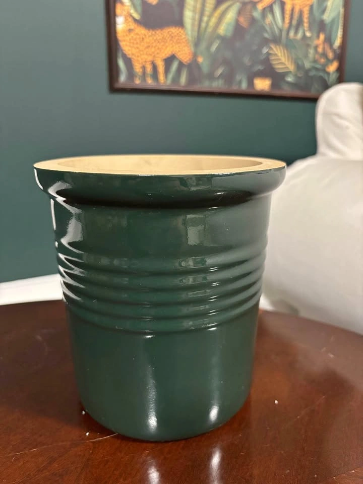 Pampered Chef Stoneware Collection Utensil Holder