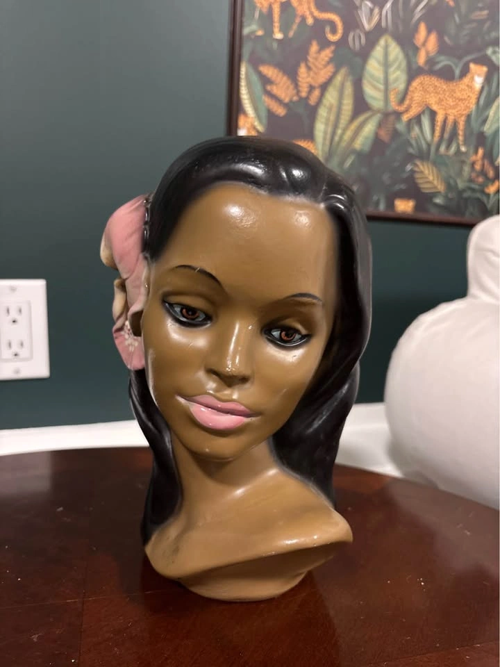 Vintage Hawaiian Lady Bust - photo 4