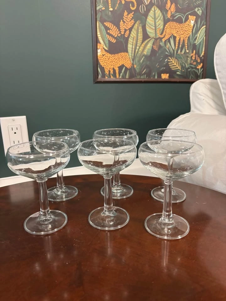 Champagne Coupe Glasses set of 6 - photo 2