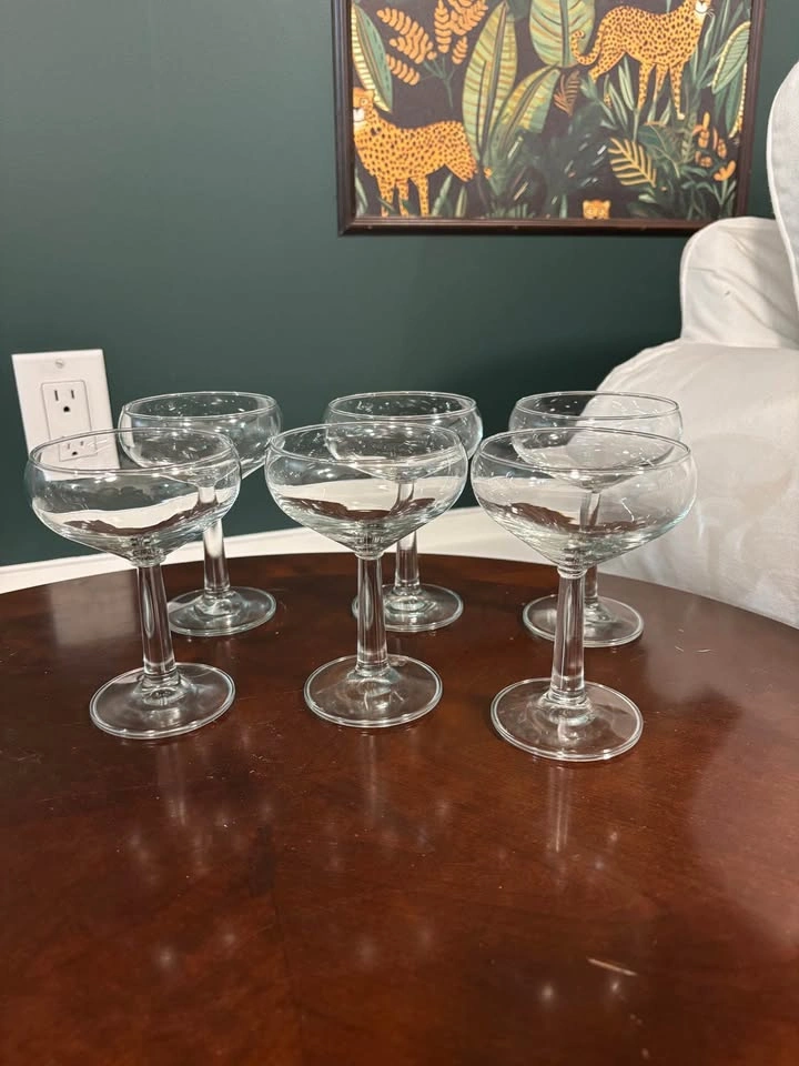 Champagne Coupe Glasses set of 6 - photo 4