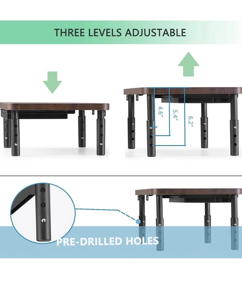 ETHU Dual Monitor Stand Riser for Desk - photo 3