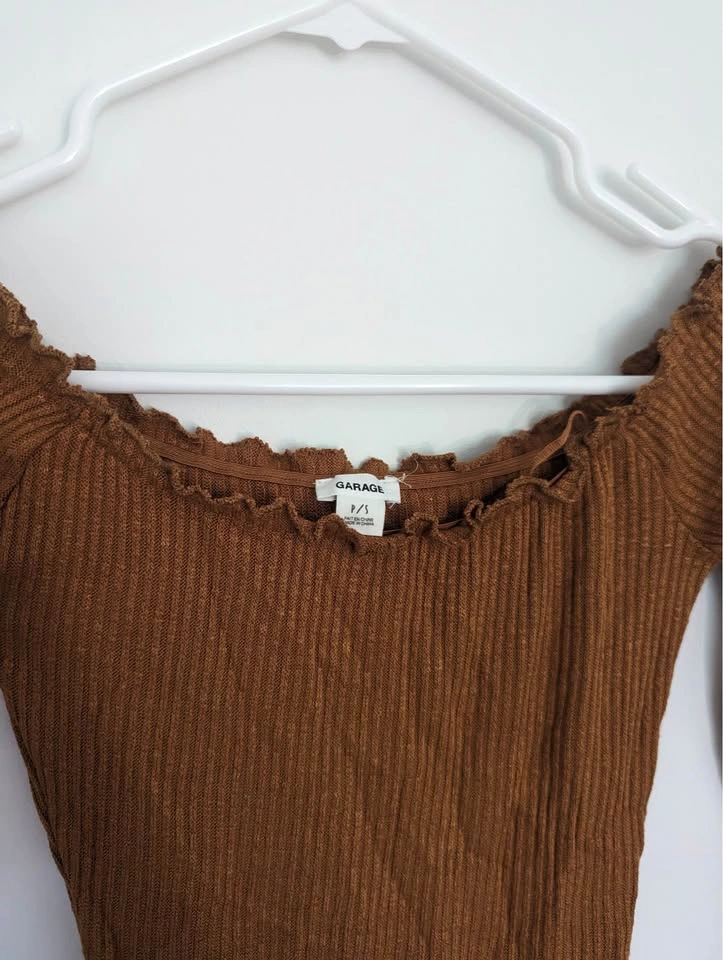 Over the shoulder long sleeve bodysuit - photo 4