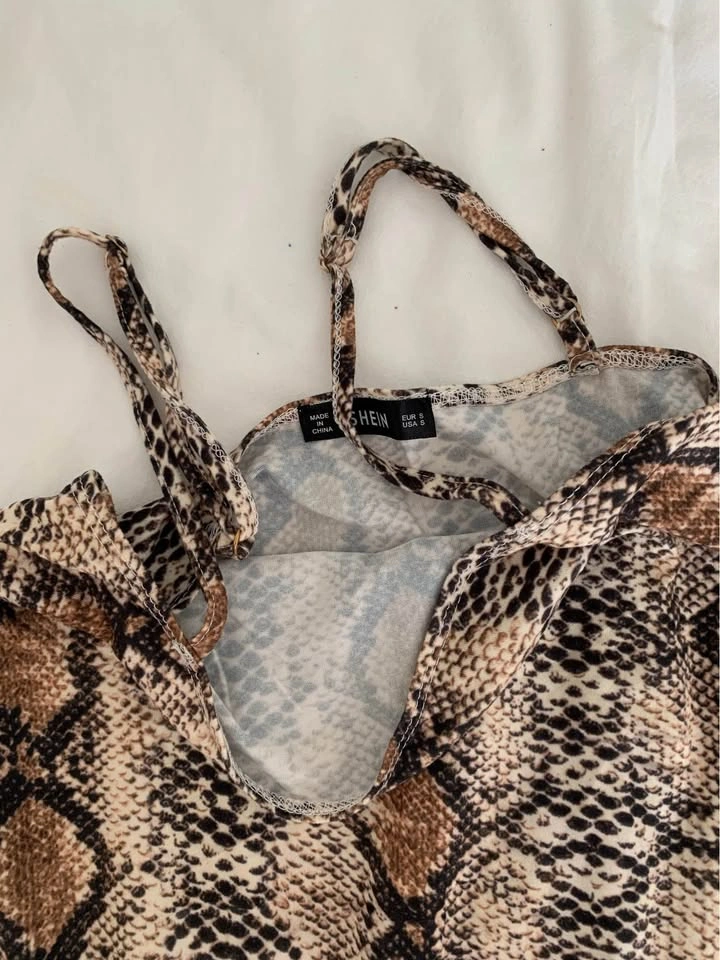 Snakeskin bodysuit - photo 3