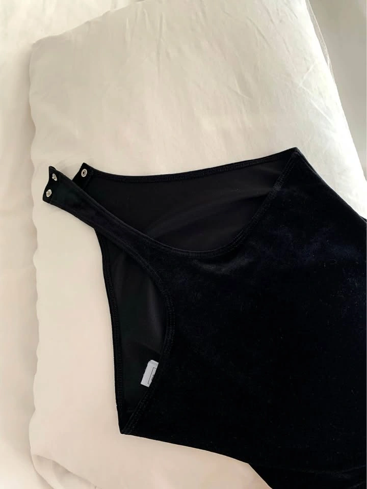 Velvet black bodysuit - photo 5