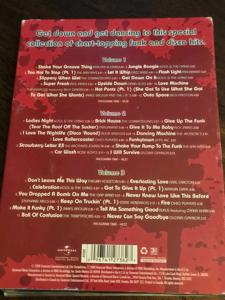 The Best of Disco & Funk (3 CD Set) - photo 3