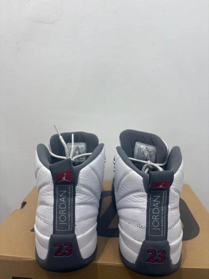 Jordan 12 White Dark Grey - photo 2