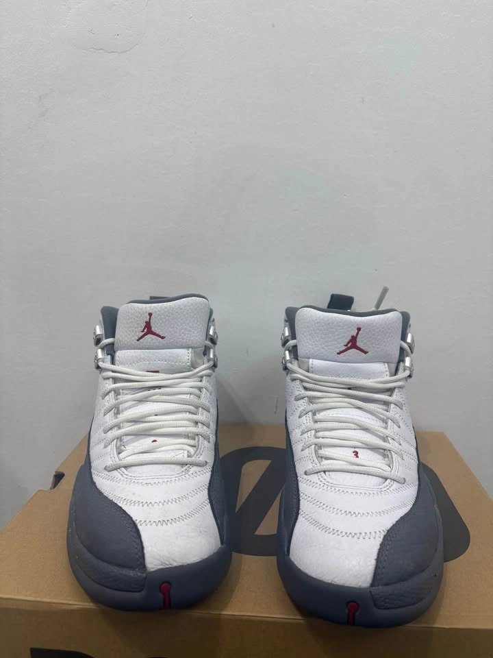 Jordan 12 White Dark Grey - photo 3