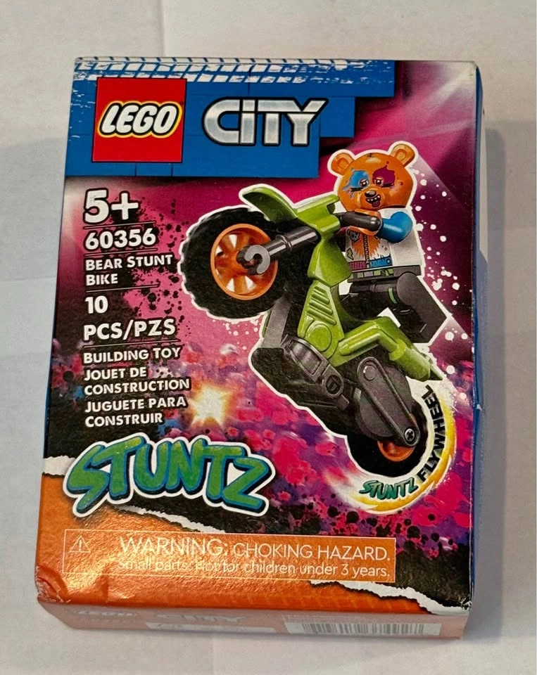 60356 - City - Bear Stunt Bike (RETIRED)