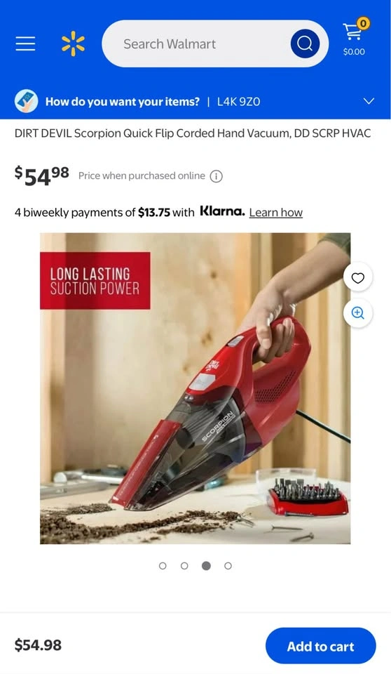 Red Dirt Devil Vacuum Cleaner – Great Condition - photo 3