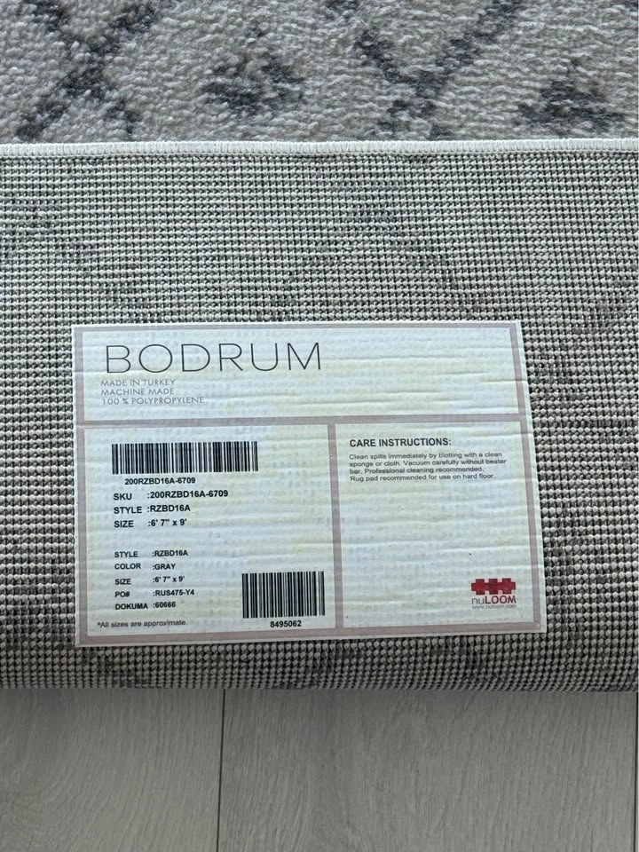 Bodrum Rug 6’7” x 9 - photo 2