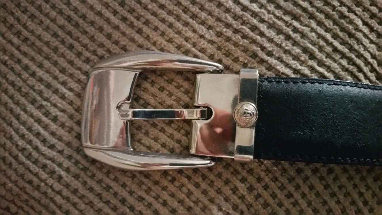 Gianni Versace Studded Belt - Size 34W - photo 3