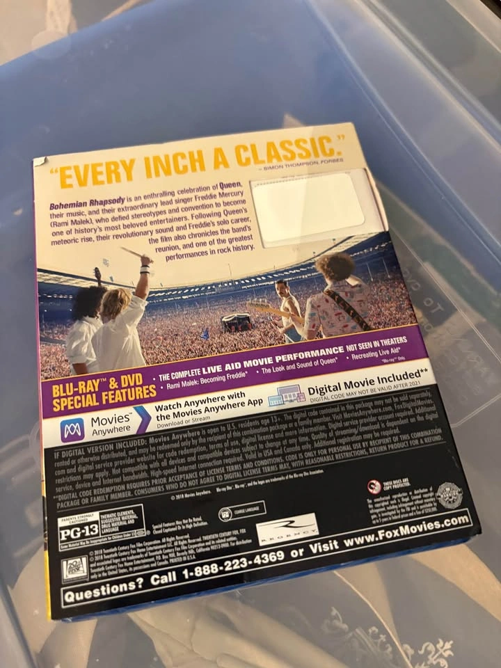 Bohemian Rhapsody Blu-ray DVD Digital - photo 2