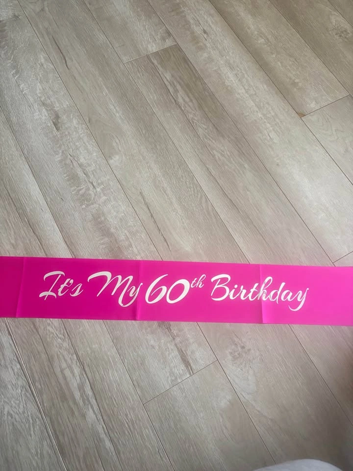 60th Birthday Sash - photo 2
